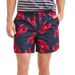 GEORGE Lobster Swim Trunks